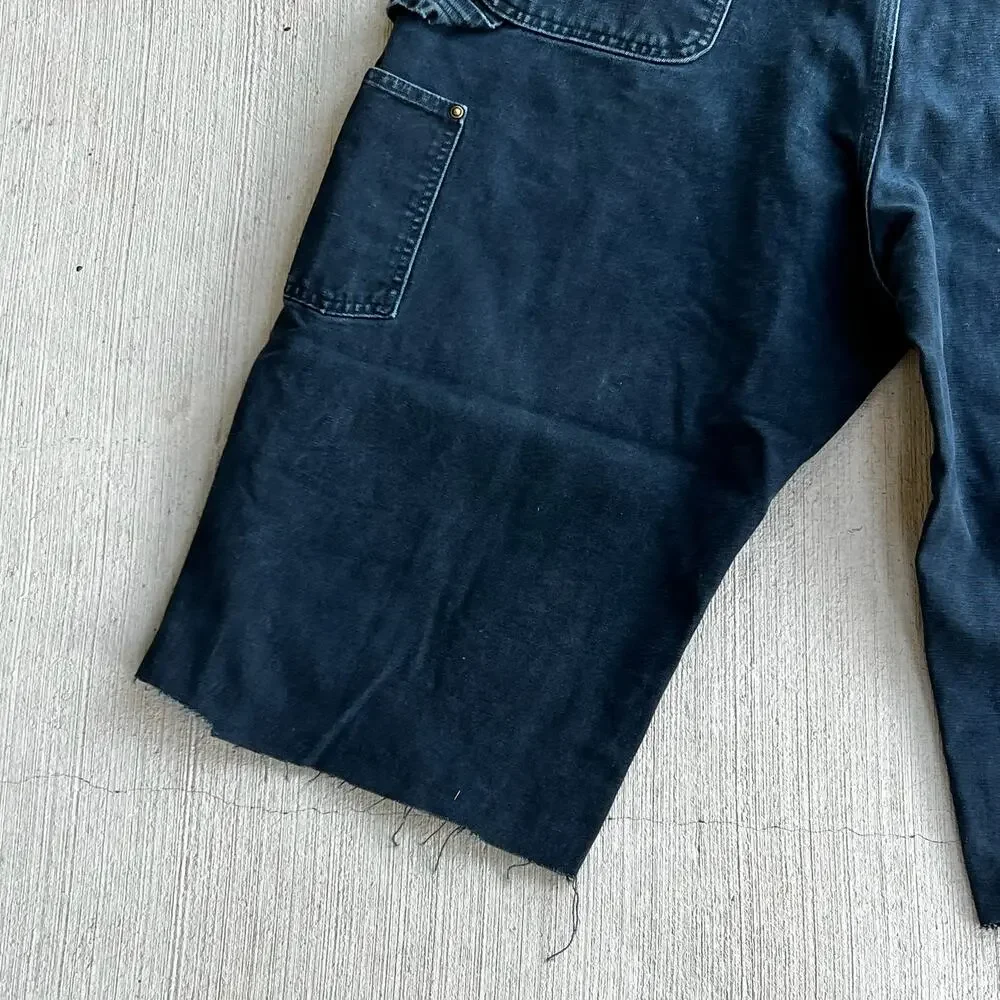 Carhartt black double knee work wear carpenter shorts